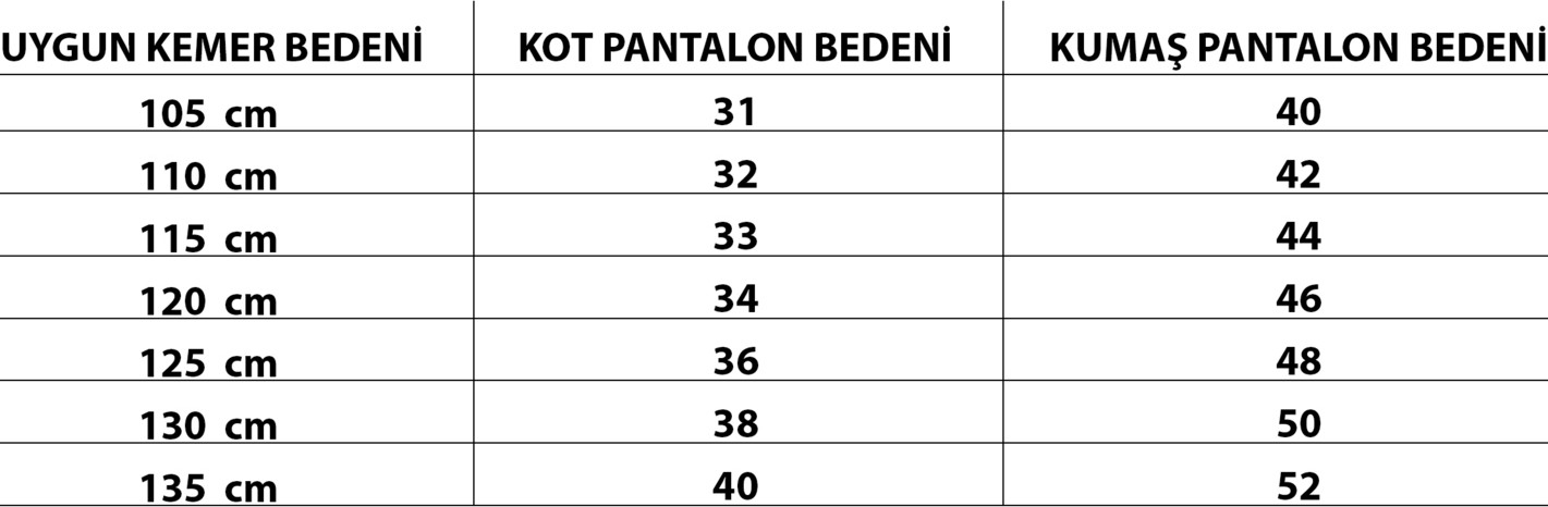 Gayış Manda Derisi Erkek Kot Pantolon Kemeri - Erkek Hediyelik Kemer - Çeyizlik Kemer görsel 5