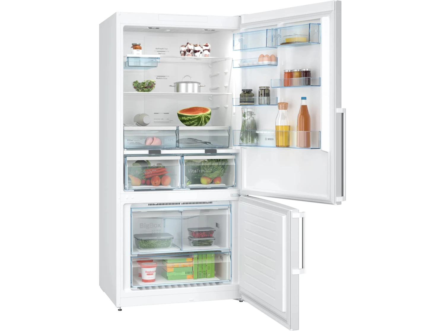 Resim Bosch KGN86CWE0N 631 Lt No-Frost Buzdolabı 