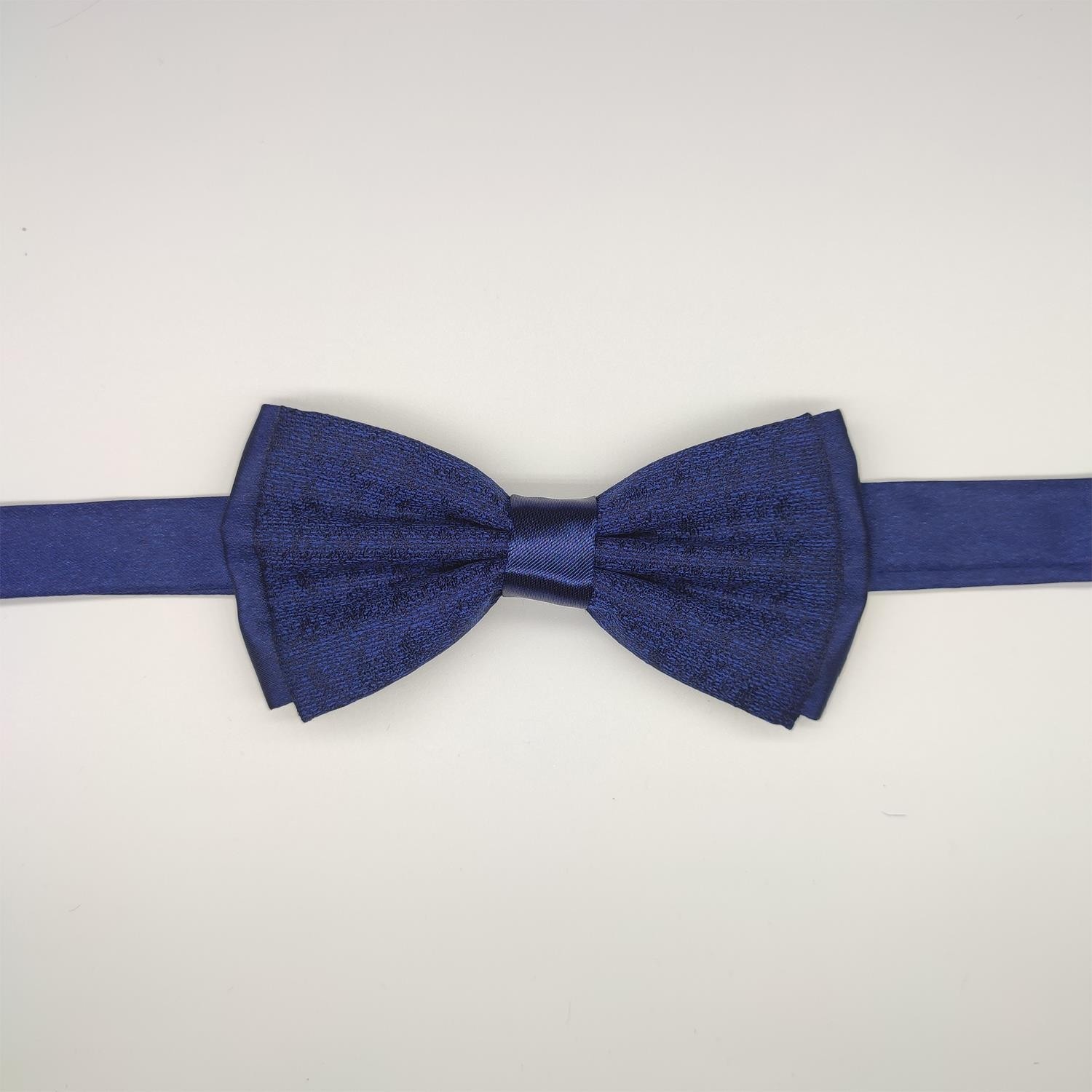 Tedz Collection Mordino Kendinden Çizgili Lacivert Papyon