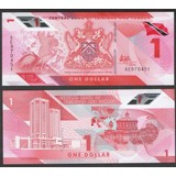 3Alp Koleksiyon Trinidad ve Tobago, 1 Dolar (2020) Polimer Para "çil"