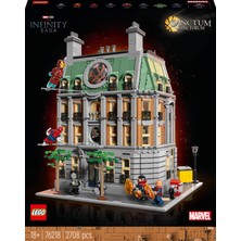 LEGO Marvel Sanctum Sanctorum 76218 - Yetişkin Model Severler için Koleksiyonluk Doctor Strange Modüler Yapım Seti (2708 Parça)