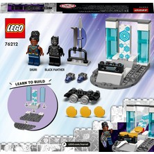 LEGO® Marvel Shuri'nin Laboratuvarı 76212 - 4 Yaş ve Üzeri Çocuklar için Black Panther Oyuncak Yapım Seti (58 Parça)