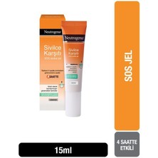 Neutrogena Visibly Clear Sivilce Karşiti Sos Hızlı Etkili Sivilce Jeli; 15 ml