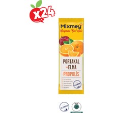 Mixmey Bee Elma Portakal Propolis 25 gr (24 Lü)