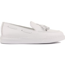 Saillaker’s - Beyaz Deri Erkek Günlük Ayakkabı