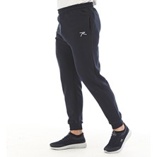 Raru Ribanalı Sweat Pantolon Lares Lacivert