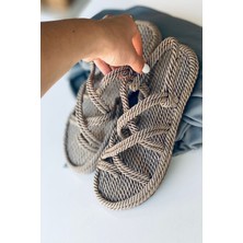 Mida Shoes YRPH01 Vizon Halat Sandalet