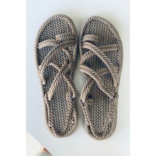 Mida Shoes YRPH01 Vizon Halat Sandalet