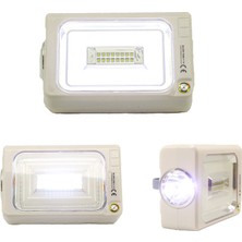 Silver Toss Güneş Panelli LED Ampul Kamp Lambası 1W+46LED ST-1901 9735