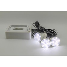 Silver Toss Güneş Panelli LED Ampul Kamp Lambası 1W+46LED ST-1901 9735