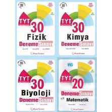 Palme Yayıncılık TYT Sayısal Deneme Seti (Fizik-Kimya-Biyoloji-Matematik)