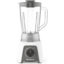 Moulinex Blendeo+ LM2C01 450W Cam Blender, 1.5l Kapasite, Paslanmaz Çelik, 2 Hızlı Blender, Buz Kıracağı, Zelkrom Dayanıklı Bıçaklar, Akıllı Kilit