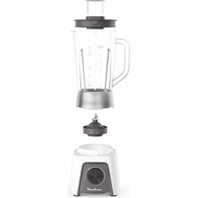 Moulinex Blendeo+ LM2C01 450W Cam Blender, 1.5l Kapasite, Paslanmaz Çelik, 2 Hızlı Blender, Buz Kıracağı, Zelkrom Dayanıklı Bıçaklar, Akıllı Kilit