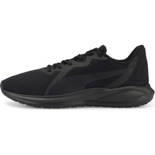Puma Twıtch Runner Koşu Ayakkabısı Erkek Nefes Alabilir Yapı Kaydırmaz Taban ile Siyah Renk