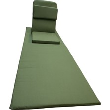 Backjack Meditasyon Sandalyesi Destekli Yer Minderi + 60X180 Kumaş Mat