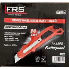 Frs Maket Bıçağı Falçata Metal 1 Kalite Büyük Maket Bıçak 24ADET