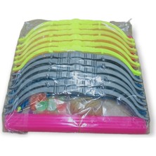 Sıfır312 8 Adet Oyuncak Plastik Ok Yay Seti 35 cm Maxi Boy