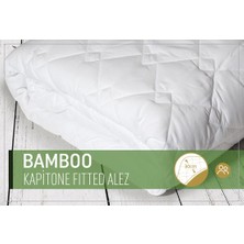 Yaase Home Bambu Kapitone Fıtted Alez ( Çift Kişilik  )