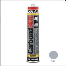 Hesaplı Hırdavat Soudal Carbond 940FC Poliüretan Mastik - Pu Mastik 280 ml Gri