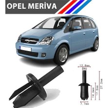 Moda Garage Opel Meriva Davlumbaz Klipsi 1404926  100 Adet