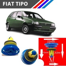 Moda Garage Fiat Tofaş Tipo Kapı Döşeme Klipsi 10 Adetli Paket