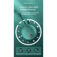 Shinee Taşınabilir Mini 3'ü 1 Arada Şarj El Isıtıcısı USB Power Bank (Yurt Dışından)