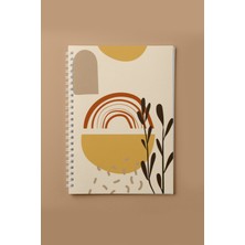 Co Notes  3'lü Spiralli Kareli Defter Seti - Autumn Series A5 15X21CM
