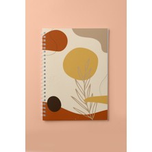 Co Notes  3'lü Spiralli Kareli Defter Seti - Autumn Series A5 15X21CM