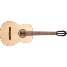 Cort AC200OP Klasik Gitar, Open Pore, Masif Ladin Kapak, Ark