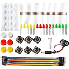 Roba Kutulu Arduino Uno R3 Başlangıç Seti 78 Parça Breadboard LED Ldr