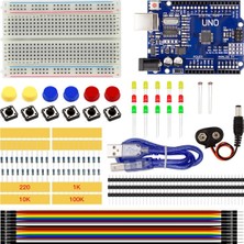 Roba Kutulu Arduino Uno R3 Başlangıç Seti 78 Parça Breadboard LED Ldr