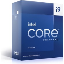 Intel Core i9 13900KF 3.00GHz 24 Çekirdek 36MB Önbellek LGA1700 Soket 10nm İşlemci - BX8071513900KF
