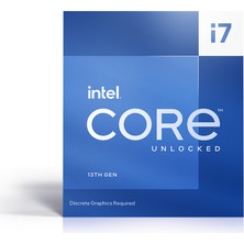 Intel Core i7 13700KF 3.40GHz 16 Çekirdek 30MB Önbellek LGA1700 Soket 10nm İşlemci - BX8071513700KF