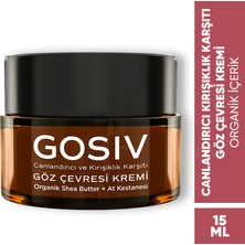 Gosıv Canlandırıcı ve Kırışıklık Karşıtı Göz Çevresi Kremi 15 ml