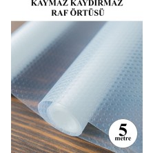 Pazar Kapısı Eva Raflık Kaymaz Dolap İçi Çekmece Raf Örtüsü Kaydırmaz 45 cm x 5 m