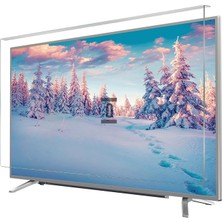 Bestomark Kristalize Panel Axen 42" Olympus LED (Beyaz) Tv Ekran Koruyucu Düz (Flat) Ekran