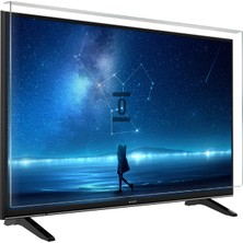 Bestomark Kristalize Panel Samsung 43RU7090 Tv Ekran Koruyucu Düz (Flat) Ekran