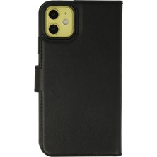 Newface iPhone 11 Kılıf Trend S Plus Kapaklı Kılıf - Siyah