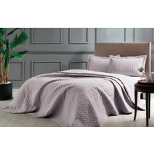 Taç Yatak Örtüsü Seti Glory Lila Tek Kişilik