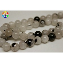 Yaşam Tohumu Beril Taşı Yarım Dizi 8mm (18CM Uzunluğundadır)