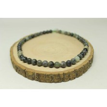 Yaşam Tohumu Zümrüt Taşı Yarım Dizi 8mm (18CM Uzunluğundadır)