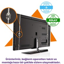 Bestomark Kristalize Panel Samsung 55Q60T Tv Ekran Koruyucu Düz (Flat) Ekran
