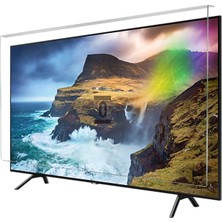 Bestomark Kristalize Panel Samsung 55TU8000 Tv Ekran Koruyucu Düz (Flat) Ekran