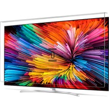 Bestomark Kristalize Panel Samsung 65AU9000 Tv Ekran Koruyucu Düz (Flat) Ekran