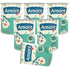 Amore Puppy Pate Kuzu Etli Pirinçli Ezme Yavru Köpek Konserve Mama 6lı + Sticks ödül çubuğu 2x3 Adet