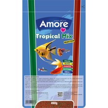 Amore Tropical Mix Selection Lepistes Moli Melek Tetrazon Plati Balık Yemi 460 gr