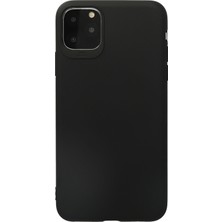 Newface iPhone 11 Pro Max Kılıf Premium Rubber Silikon - Siyah