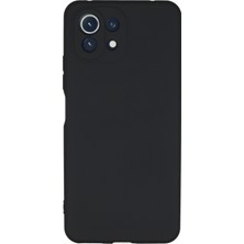 Newface Xiaomi Mi 11 Lite Kılıf Nano Içi Kadife  Silikon - Lacivert