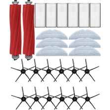 Takım S7 T7S Artı Ana Yan Fırça Mops Bezleri Hepa Filtre Kiti Robotik Elektrikli Süpürge Aksesuarları