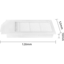 Galaxxy Deebot T10/T10 Turbo Robot Elektrikli Süpürge Yedek Parça Aksesuarları Için Yedek Yan Fırça Hepa Filtre